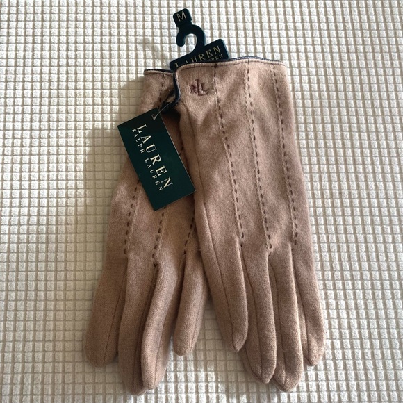 Lauren Cashmere Wool Gloves - Picture 2 of 6